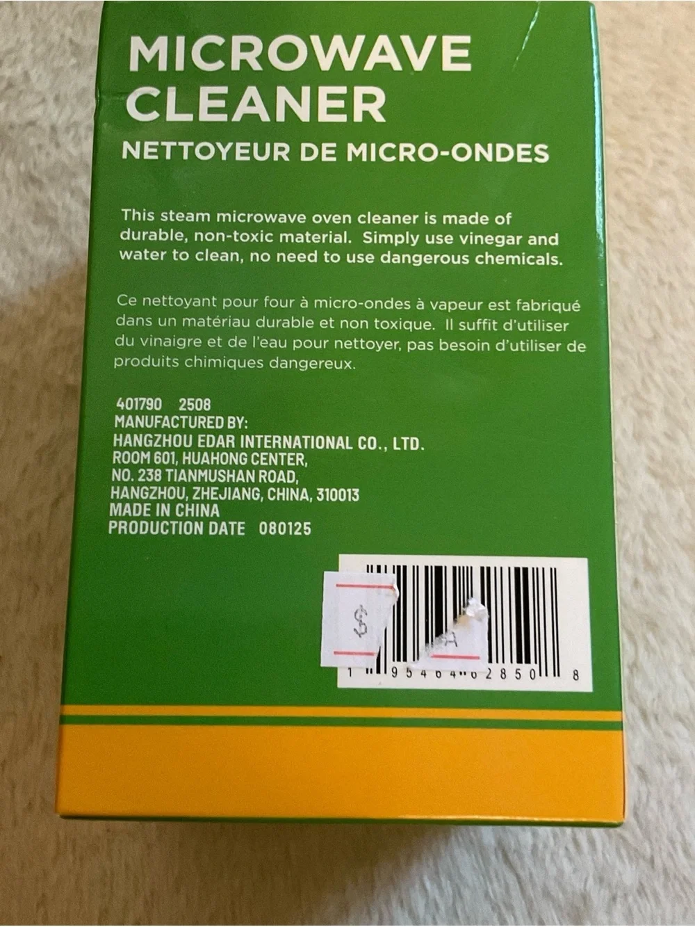 Microwave Cleaner Steam Cleaner - Red & Green
